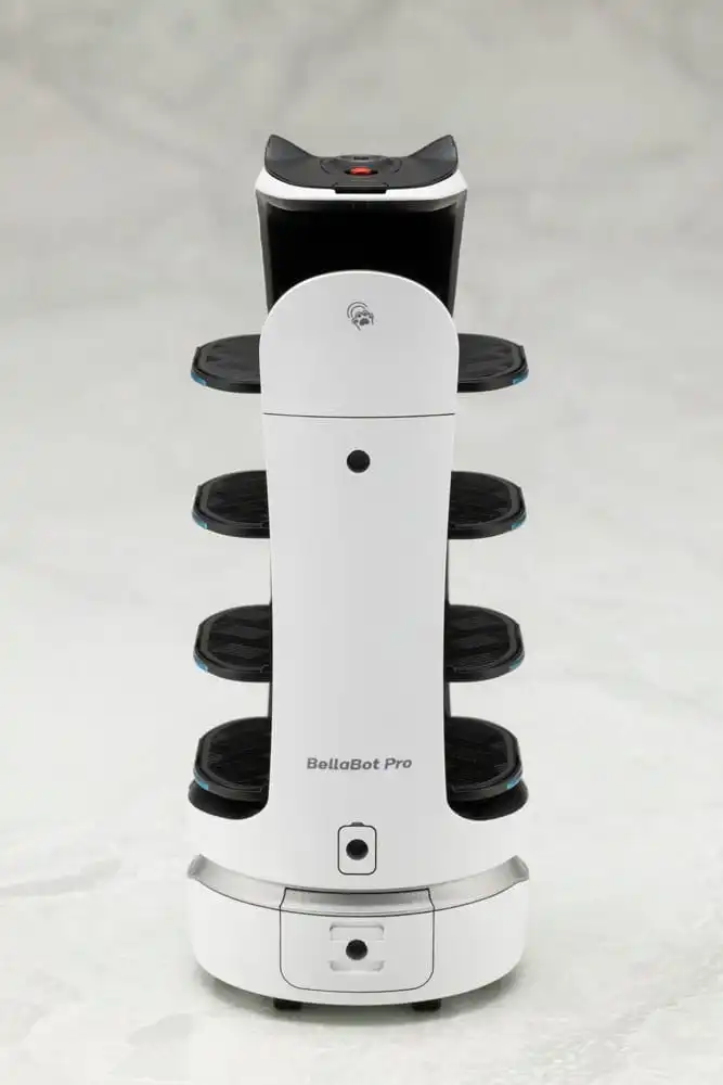 Pudu Robotics Plastic Model Kit Bellabot White Ver. 11 cm